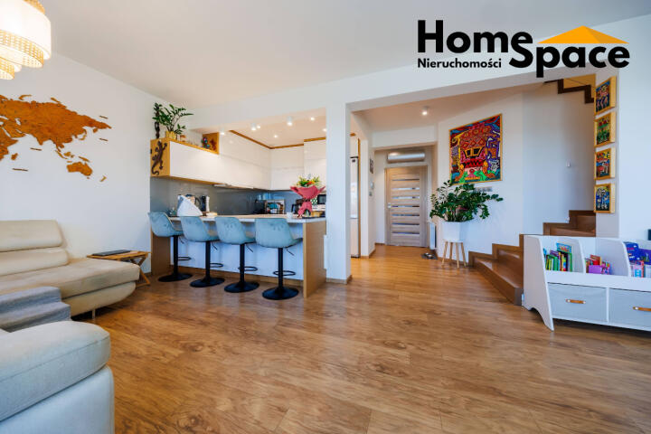 Dom szeregowy 121 m², 4 pokoje | ogród, garaż w bryle, 3 MP - zdjęcie 4